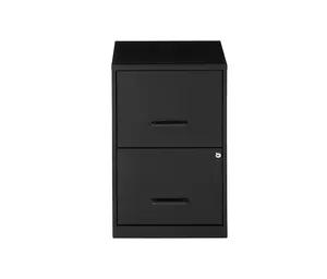 Factory günstige preis stahl schwarz Lorell 18 Deep 2-Drawer File Cabinet