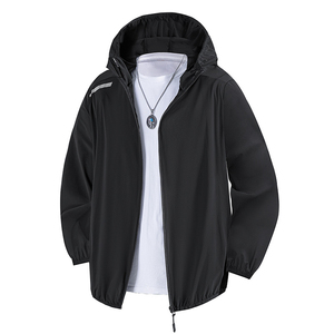 2026 <b>Summer</b> <b>Lightweight</b> Hooded Fishing Shirt Men Quick Dry UV Protection Breathable Hiking Travel Outdoor Sportswear - Product Image 1
