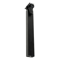 Pieds de bureau réglables en hauteur à moteur unique, petit tube, 2 sections, colonnes de levage ascendantes, pour bureau assis-debout, prix abordable