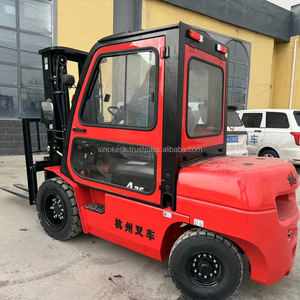 Chariot élévateur diesel de 3 tonnes 3.5 tonnes Hangzhou Chariot élévateur d'origine de Chine A35 Chariot élévateur de 3.5 tonnes avec une hauteur de levage de 4m - Product Image 5