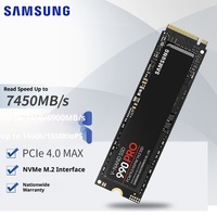 SSD Internal M.2 NVMe PCIe4.0 990PRO dengan Kecepatan Baca 7450 MB/s dan Kecepatan Tulis 6900 MB/s untuk Laptop & Desktop