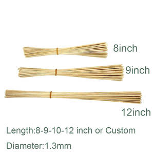 カスタムインセンススティック工場直販 宗教用 滑らかで均一な1.3mm丸型 天然インド産アガーバティ 環境に優しい - Product Image 3