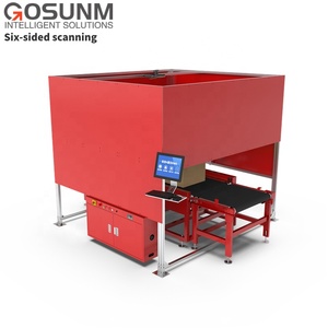 Giá rẻ Độ chính xác cao hiệu suất cao Kích thước trọng lượng và quét mã vạch hệ thống sử dụng bưu kiện phân loại giá máy - Product Image 5