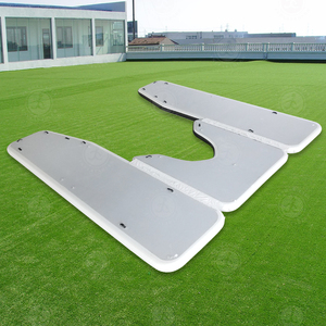 Outdoor <strong>Pontoon</strong> U Shape Air <strong>Plane</strong> Platform Water Floating Island Deck Inflatable Dock Platform Jet Ski - Product Image 3