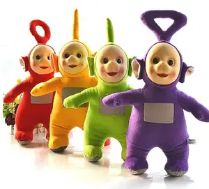 Botu brinquedo de pelúcia teletubi, 25cm, winky, dipsy, laa, laa, kawaii, desenho animado, anime, figura, máquina de bonecas, crianças