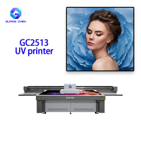 Impresora UV Plana Industrial GC2513UV de Gran Formato 2.5x1.3m, Impresora de Inyección de Tinta de Alta Precisión para Impresión de Materiales Publicitarios