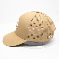 Gorra Trucker de Malla con Visera Curva Personalizada, Parche de Silicona Cosido, Orificios de Ventilación Láser, Poliéster, para Equipos Deportivos, Ajustable, con Cierre a Presión