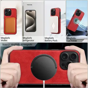 New Fashion New Magnetic Anti Drop Wireless Charging Phone Case For IPhone 15 Phone Case Custom Designer Phone Case