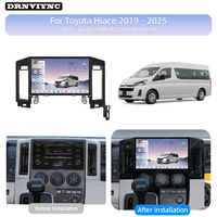 Autoradio Android 11,5 pouces compatible avec Toyota Hiace 2019+ 4+64G, vue 360° en option, DSP Audio