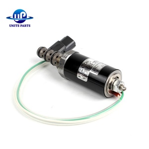 High Quality KDRDE5K-20/30C12A-111 YN35V00004F1 Solenoid Valve for KOBELCO SK200-2/200-5 Excavator Hydraulic Pump - Product Image 3