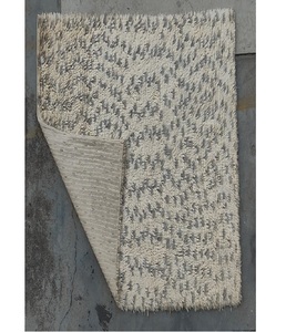 Authentic Wool Hand Knotted Moroccan Carpet Handmade Area Rug for Luxury Living Room Bedroom and Boutique Hotel Interiors - Product Image 2