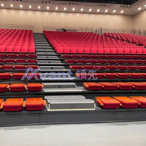 Avant Sports - <span class=keywords><strong>Gradas</strong></span> Telescópicas Motorizadas, Sillas Retráctiles Tapizadas, Tribuna de <span class=keywords><strong>Madera</strong></span>, Solución de Asientos para Teatro, Gimnasio Interior - Product Image 4