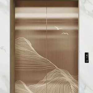 Ascenseur moderne de haute qualité pour passagers avec sol en PVC pour usage résidentiel, supermarché et centre commercial, fabriqué par OTIS - Product Image 6