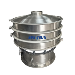 Nhiều lớp quay rung màn hình tự động xả vật liệu thép không gỉ rung Máy sàng lọc - Product Image 1