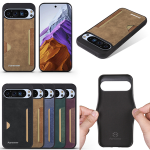 Étui de téléphone avec porte-cartes, support en similicuir de luxe pour Google Pixel 10 Pro XL <span class=keywords><strong>9A</strong></span> - Product Image 3