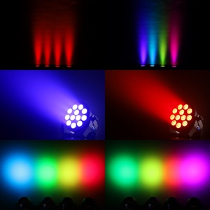 Điều khiển từ xa 12x10W sân khấu mệnh ánh sáng RGBW Mini 4in1 LED hunged mệnh ánh sáng cho DJ đám cưới tổ chức sự kiện ánh sáng sân khấu - Product Image 5