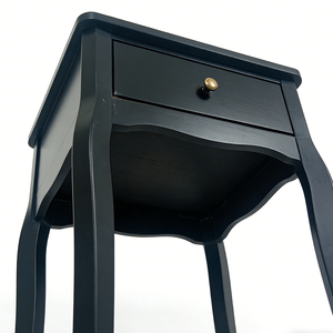 <span class=keywords><strong>Table</strong></span> <span class=keywords><strong>de</strong></span> <span class=keywords><strong>Chevet</strong></span> Moderne et Durable avec Tiroir à Poignée Dorée pour Salon et Chambre à Coucher – Offre Spéciale - Product Image 6