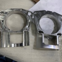 Piezas de Mecanizado CNC de 5 Ejes, Kit de Chasis de Coche Robótico de Acero Inoxidable, Brazo Robótico Industrial Humanoide con IA, Fresadora de Articulaciones