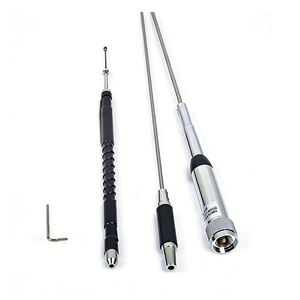 Antenne mobile multibande CR8900 50/29/144/430 MHz, antenne télescopique FM pour voiture, compatible avec les modèles KG-UV950P, KG-UV980P, KG-1000G, KG-1000M - Product Image 3