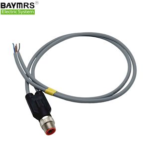 Сертифицированный качественный водонепроницаемый разъем M12 Y-разъем с одним из двух 4-контактных 5-контактных разъемов для безопасного соединения - Product Image 3