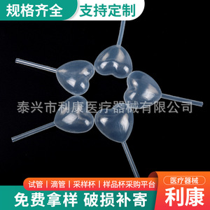 Taixing Likang Heart Shape Plastic Pipette 4ml Transparent Cosmetic Dropper For Sauce And Makeup Dispensing - Product Image 4