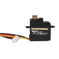 Moteur micro-servo numérique ultra-léger sans noyau avec engrenage en cuivre métallique pour Park Flyer, planeur RC, hélicoptère, queue de mini-bateau, DIY