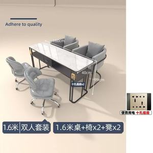 Bureau multifonctionnel pour nail art, table de manucure moderne avec rangement pour salon et usage domestique - Product Image 4