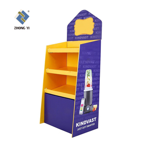 Tùy chỉnh sóng hat có thể gập lại sàn và kệ hiển thị cửa hàng Pop kệ cho sách - Product Image 4