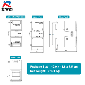 Nouveau module d'entrée numérique SIMATIC S7-200 SMART 6ES7288-2DE08-0AA0 d'origine, module d'extension SM DI08, contrôleur programmable PLC - Product Image 2