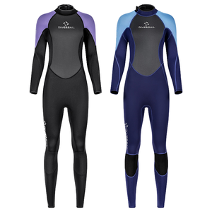 Traje de Neopreno de 3mm para Buceo, Anti-UV, con Estampado de Piel de Tiburón, Manga Larga, Cremallera Trasera, para Surf, Natación y Triatlón - Product Image 4