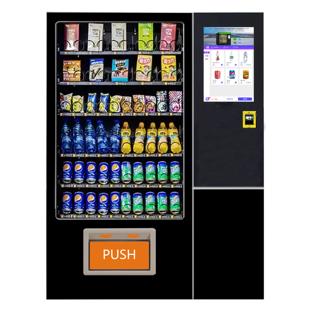 Smart Vending Machine with Robot Arm and Lift Elevator / Carrier