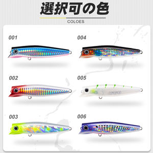 เหยื่อปลอม Pesca 90 มม. 17 กรัม เหยื่อผิวน้ำ เหยื่อปลอมแบบ Popper สำหรับตก<span class=keywords><strong>ปลา</strong></span>ทะเล เหยื่อปลอมแบบ Whopper Plopper Popper สำหรับตก<span class=keywords><strong>ปลา</strong></span>แบสและ<span class=keywords><strong>ปลา</strong></span>เพิร์ช - Product Image 5