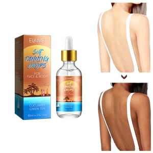 ELAIMEI 60ml Aceite Autobronceador Color Bronce Trigo, Productos Autobronceadores sin <span class=keywords><strong>Sol</strong></span>, Aceite Hidratante para Rostro y Cuerpo, Gotas Autobronceadoras - Product Image 1