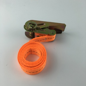 Sangles à cliquet sans fin <span class=keywords><strong>2</strong></span> pouces x <span class=keywords><strong>2</strong></span> m sans crochets, résistance à la rupture de 1200 kg, zinguées, certifiées CE pour moto, camion, remorque - Product Image 5