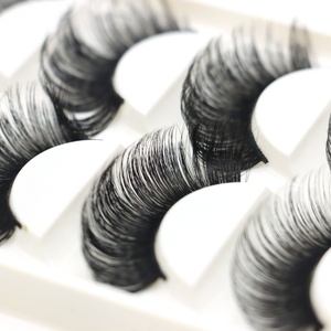 ขนตาปลอมสังเคราะห์ขนตาขนมิงค์เทียม3D 5D 25มม. ทำจากผ้าไหม3D ขนตาแบบรัสเซีย - Product Image 2