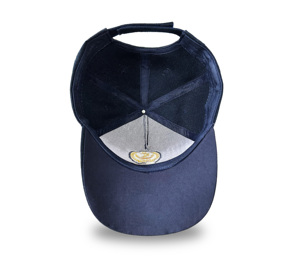 Diseño de lujo su logotipo gorra de béisbol de polietileno de 5 paneles con bordado sombrero izquierdo dorado bordado sombrero de béisbol de moda para adultos - Product Image 5