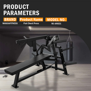 Nuovo Design Attrezzatura Commerciale da Palestra per Fitness, Macchina per Allenamento della Forza con Pesi a Disco, Chest Press Piana per Bodybuilding - Product Image 2