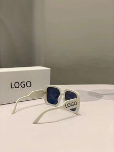 แว่นกันแดดสไตล์วินเทจสำหรับผู้หญิงและผู้ชายแว่นกันแดดกรอบเล็กดีไซน์หรูหราแฟชั่นย้อนยุค2025โลโก้ตามสั่ง - Product Image 4