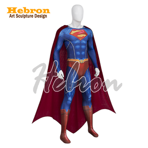 Disfraces de cosplay personalizados de DC <span class=keywords><strong>Suicide</strong></span> <span class=keywords><strong>Squad</strong></span> Kill The Justice League Superman para Halloween, películas y televisión, para adultos. - Product Image 2