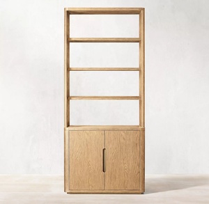 Bibliothèque ouverte en bois exquise de haute qualité villa <span class=keywords><strong>club</strong></span> home <span class=keywords><strong>club</strong></span> exportation peut personnaliser les meubles de salon d'étude - Product Image 1