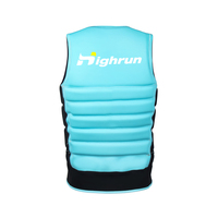 Obral jaket keselamatan untuk selancar kulit halus papan air Fitting dekat rompi air olahraga EPE busa PVC disesuaikan Neoprene Pfd
