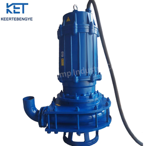 Pompe submersible robuste en fonte pour boues, avec turbine anti-abrasion haute pression, OEM 1/2 CV, pour applications minières et de dragage, personnalisable - Product Image 4