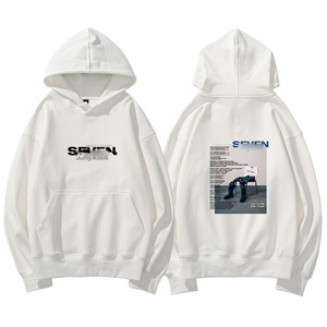เสื้อฮู้ดดี้ผ้าฝ้ายยูนิเซ็กซ์ ลายไอดอล <span class=keywords><strong>KPOP</strong></span> ขายส่งสำหรับผู้ใหญ่ สำหรับฤดูใบไม้ผลิและฤดูหนาว - Product Image 4