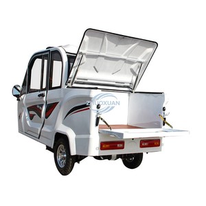 รถสามล้อไฟฟ้าราคาประหยัด จักรยานไฟฟ้า รถกระบะไฟฟ้าขนาดเล็ก 1000W 1200W 1500W 48V 60V รถกระบะไฟฟ้าแบบมีห้องโดยสารคู่ - Product Image 4
