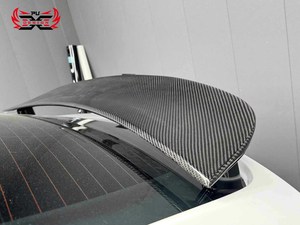 Paraurti Posteriori in Fibra di Carbonio Stile CMS Ting Wing, Ultra Leggeri con Finitura Lucida per Tesla Model X Plaid 2017-2019 - Product Image 5