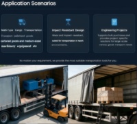 Pièces personnalisées de remorque SKD ccd, 3 axes, remorque latérale pour camion, pièces de remorque latérales