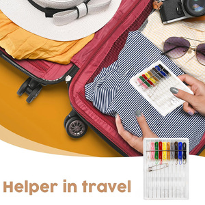 Kit da Cucito Tascabile Best Seller con 10 Aghi e 10 Colori di Filo per Riparazioni Domestiche Quotidiane, Emergenze e Viaggi - Product Image 4