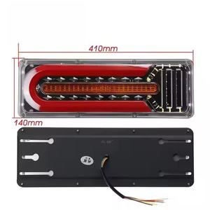 Luz Trasera para Camión de 36 LED, DC9V-28V, IP65 Impermeable, LED Cuadrado con 900 Lúmenes, 3W, Ajuste Universal para Camiones y Remolques - Product Image 3