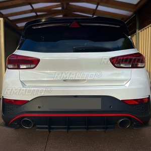 Kit carrosserie pour Hyundai I30N 2020+ : lèvre de pare-chocs arrière, séparateur de pare-chocs arrière, diffuseur, protection de pare-chocs, accessoires auto - Product Image 3
