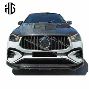 Nuevo Kit de cuerpo de fibra de carbono 2025 <span class=keywords><strong>GLE</strong></span> Upgrade a LD Style para <span class=keywords><strong>Mercedes</strong></span> <span class=keywords><strong>Benz</strong></span> W167 C167 parachoques delantero capó labio difusor trasero Spoilers - Product Image 1